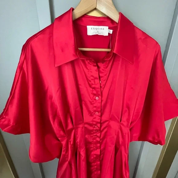 Women's Anthropology Exquise Tobie Shirt Dress, - Picture 5 of 8